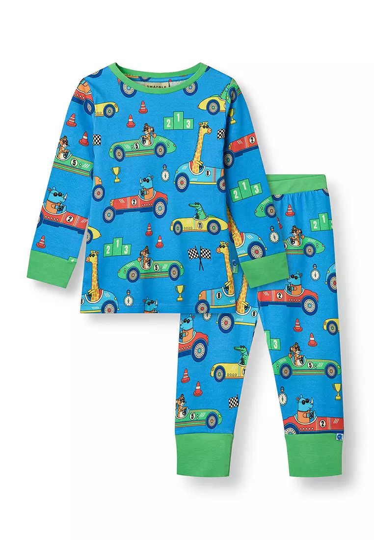Nightwear set with race cars