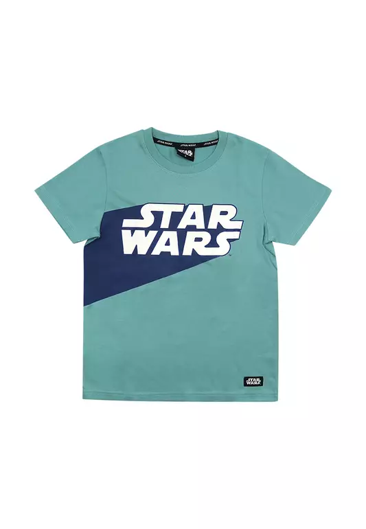 Star Wars Boys Zoom Logo Graphic T-Shirt