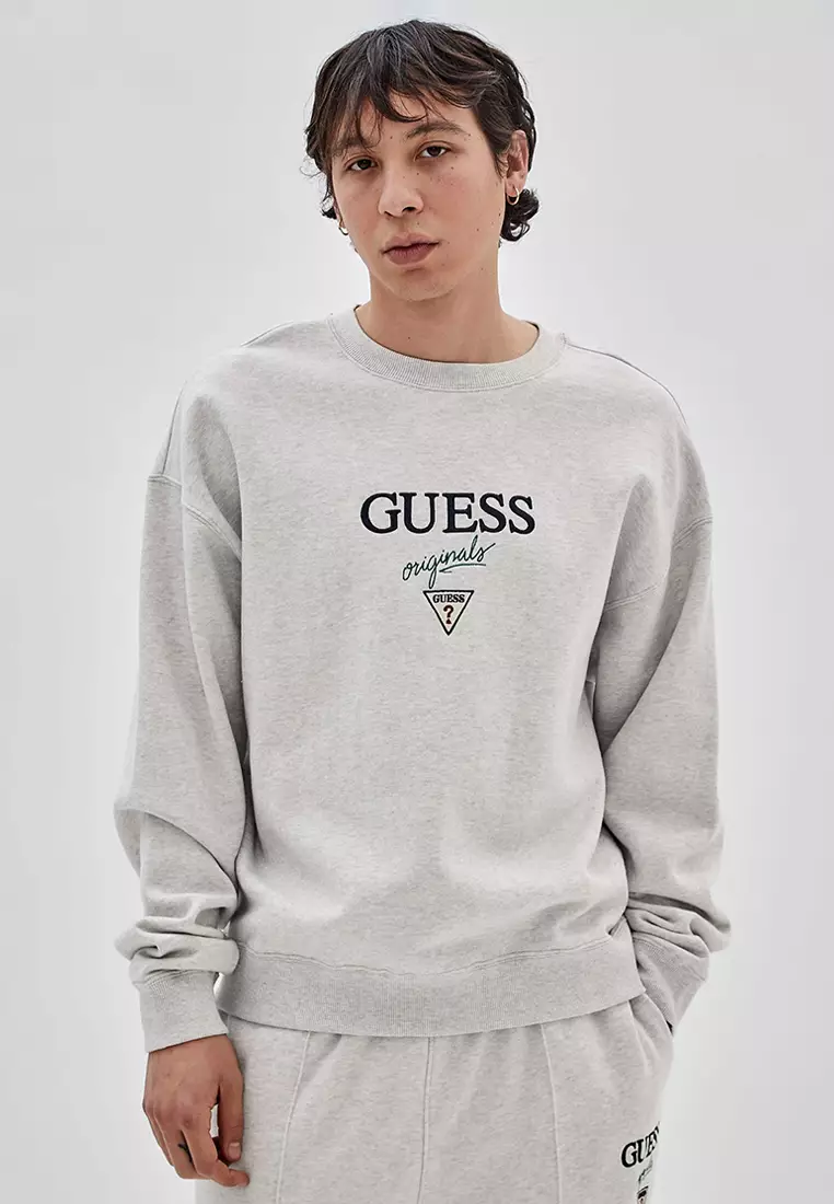 Guess sweatshirt grey store