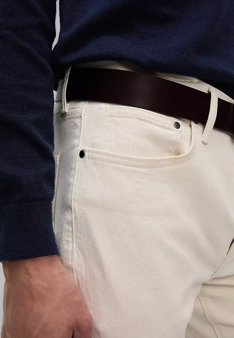 Straight Fit Stretch Jeans