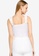 MISSGUIDED white Rib Square Neck Thick Strap Cami EB815AAD835592GS_1