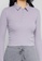 Hollister grey Slim Button Polo Shirt 91489AA52498D5GS_3