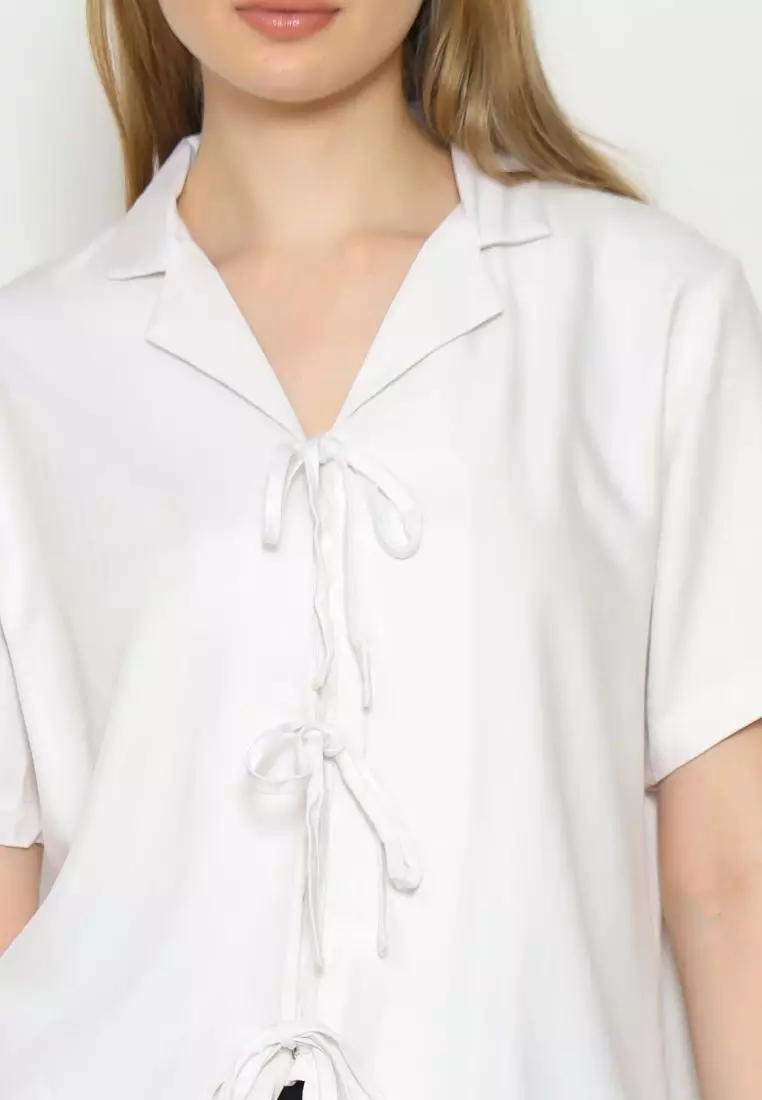 Urban Exchange Nicky Blouse White