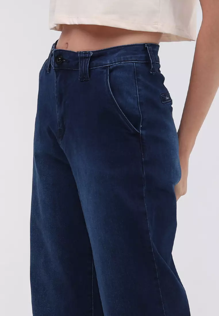 Denim Wide Leg Ladies Jeans