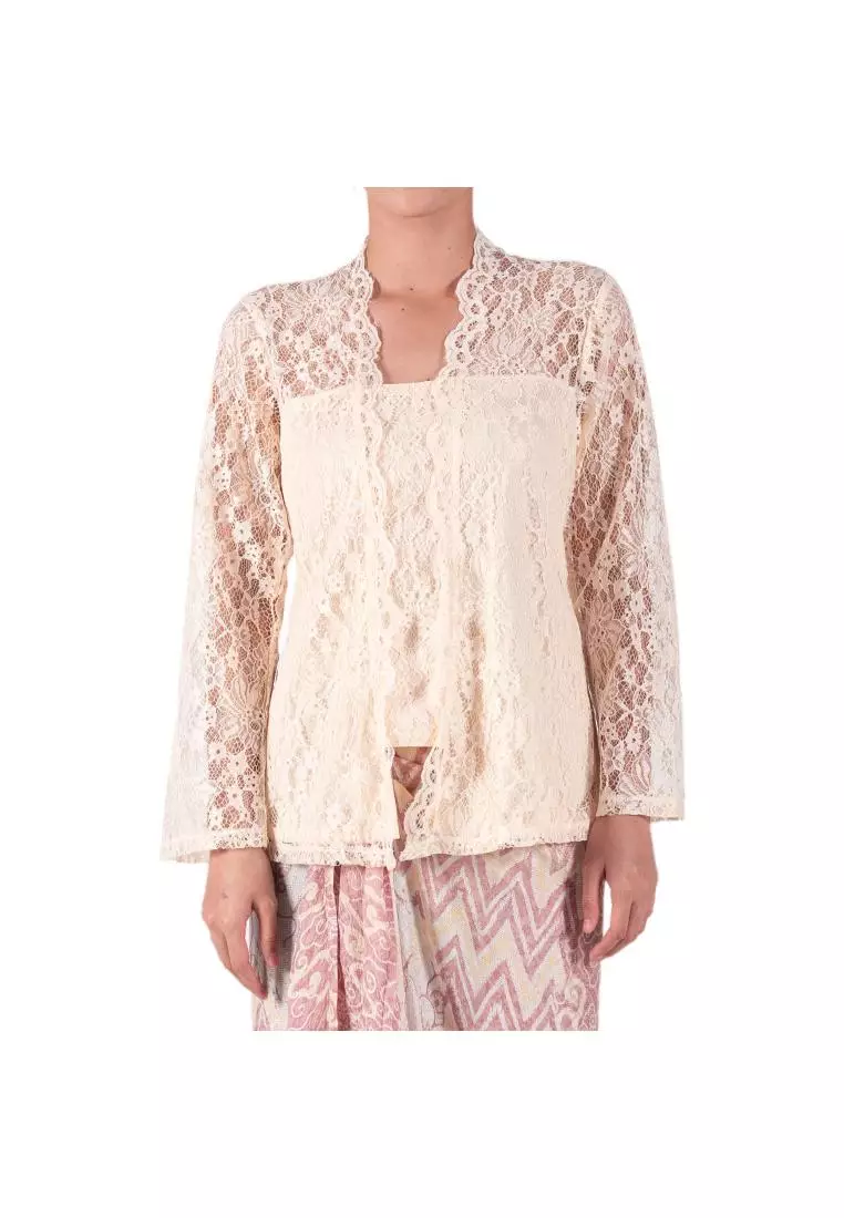 Kebaya Wanita - Bhatara Batik Kebaya Devara - Baju Batik Modern Lengan Panjang