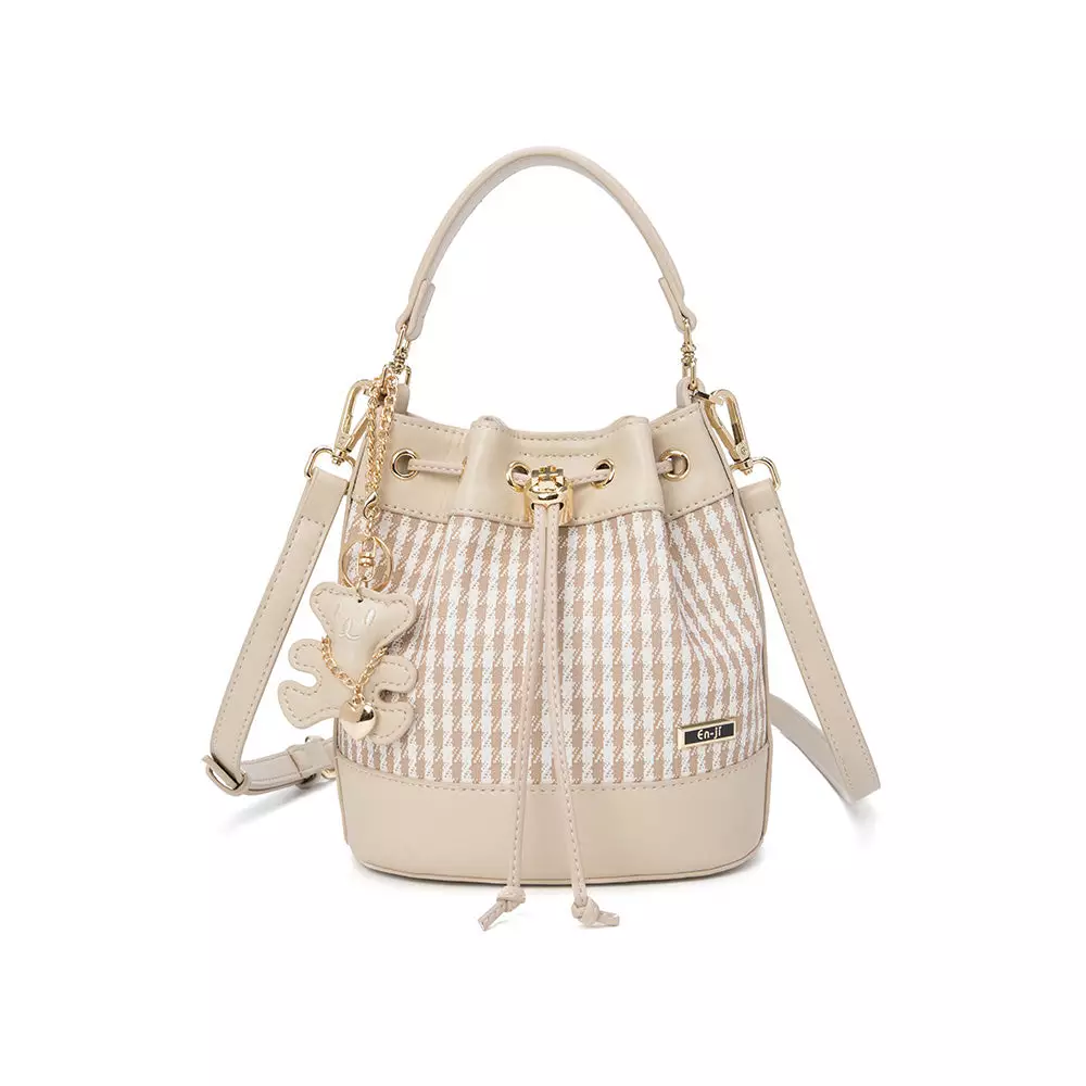 En-ji Dolmi Handbag - Cream