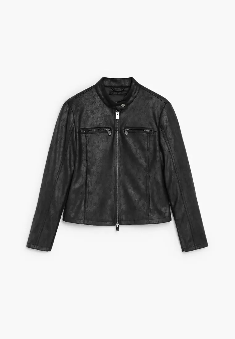 Faux Leather Jacket