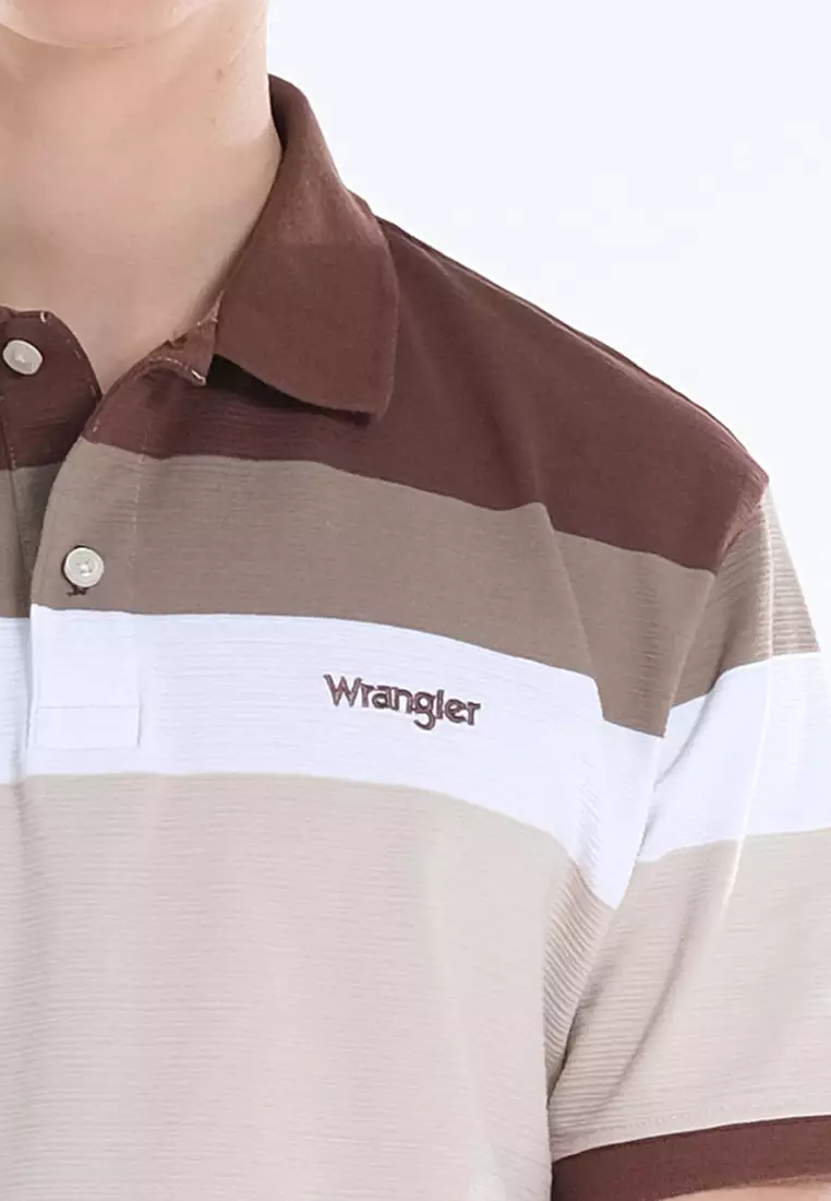 Wrangler Men's Multicolor Polo Shirt