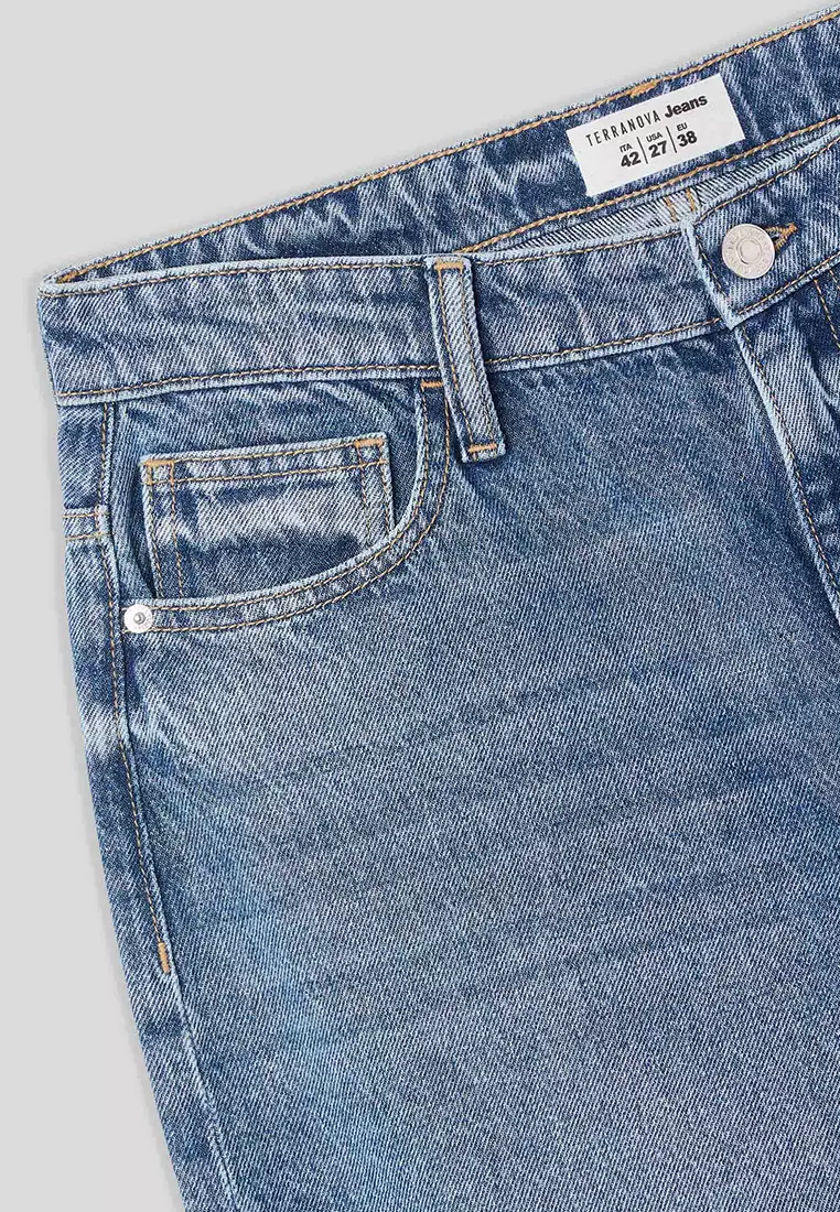 Woman Long Pants Jeans