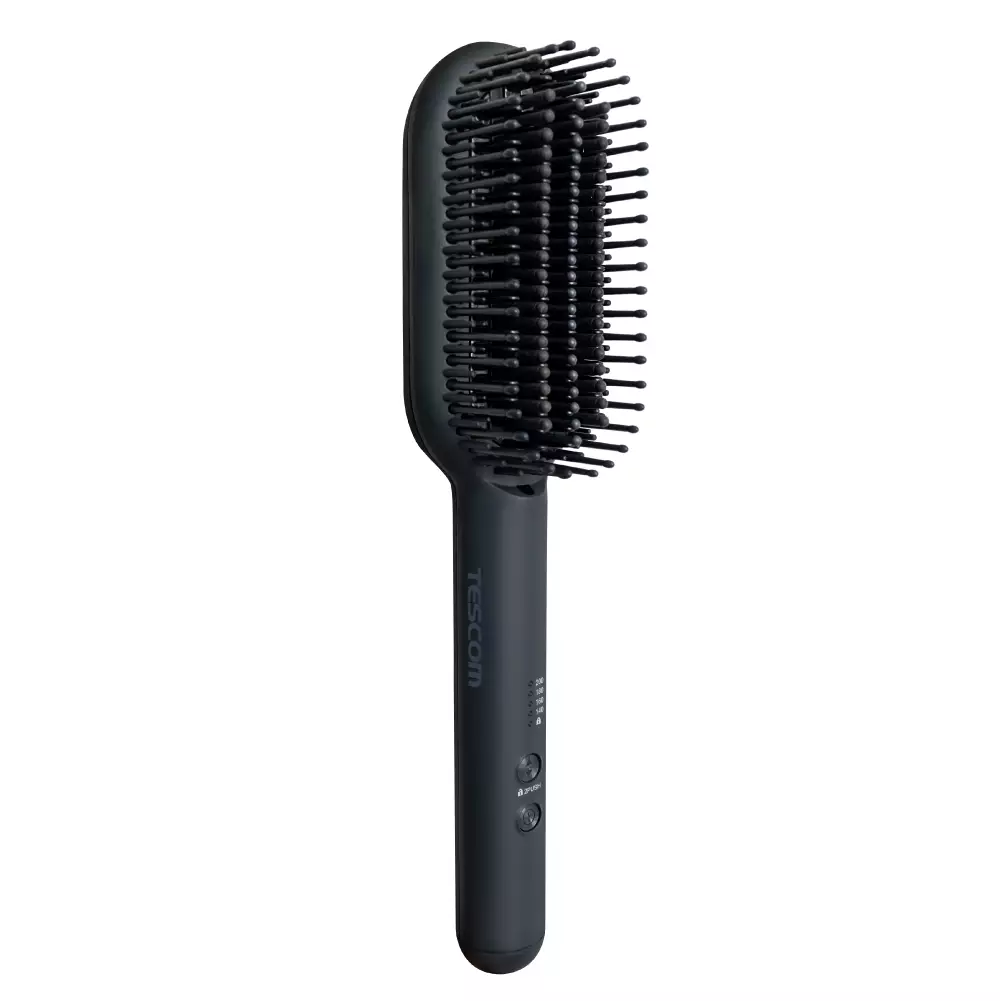Tescom Ionic Smooth Hot Brush / Sisir Panas Pelurus Rambut TB550ID