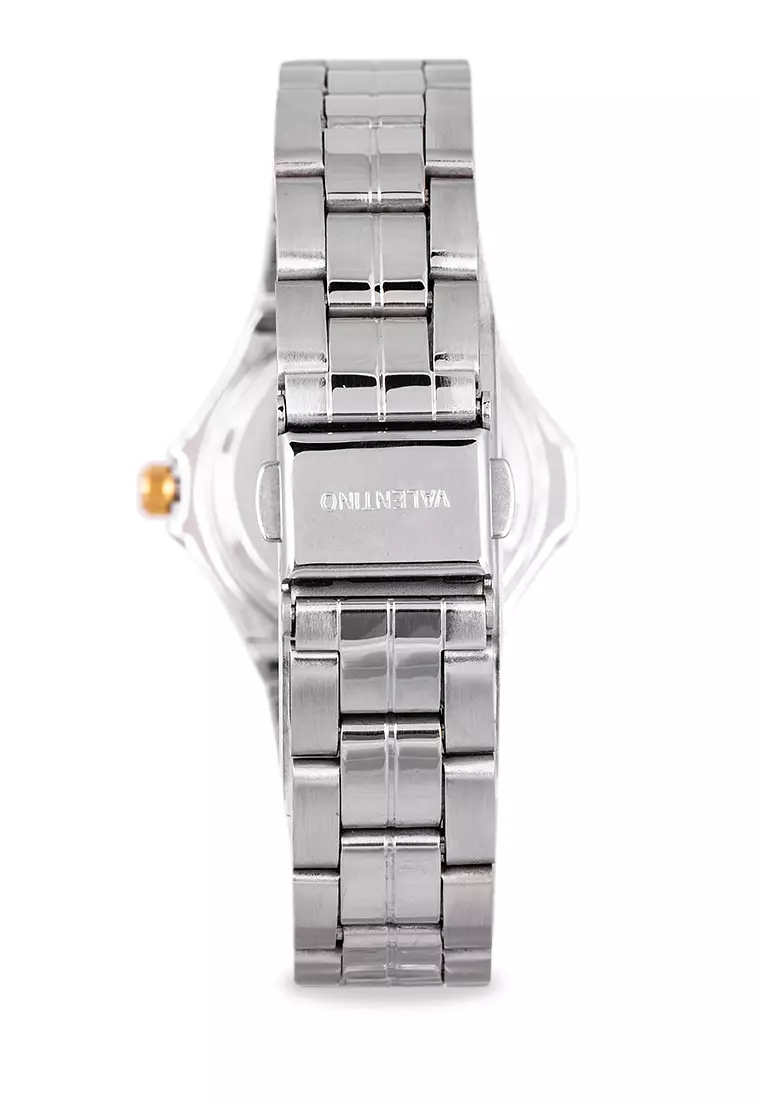 Analog Watch 20122263-Two Tone Ves - Wht Dial Line