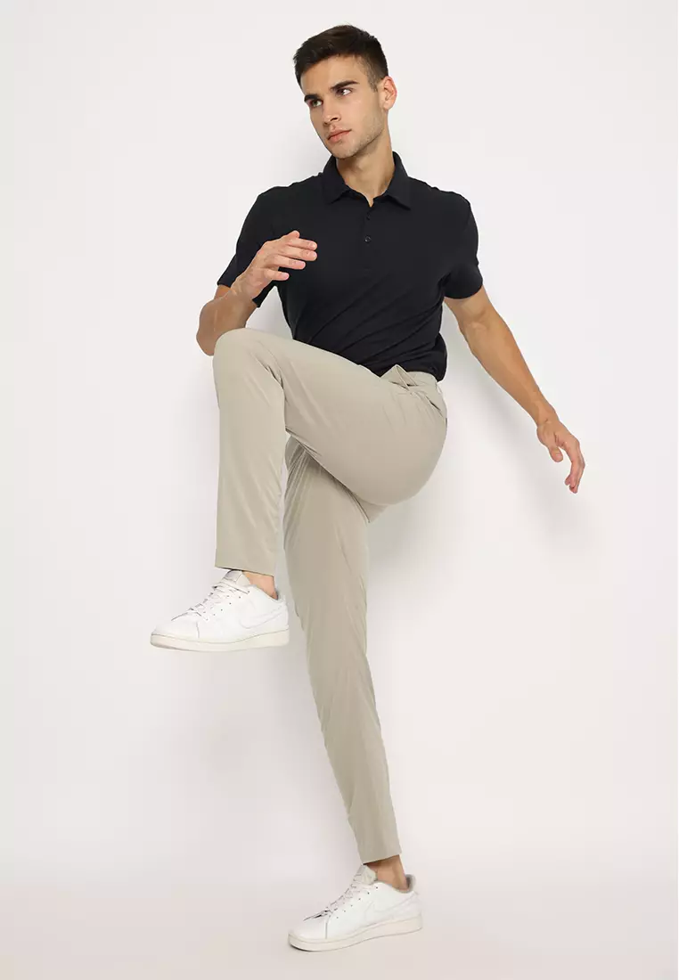Jobb Active San Louis Celana Panjang Modern Slim Fit Light Khaki 3