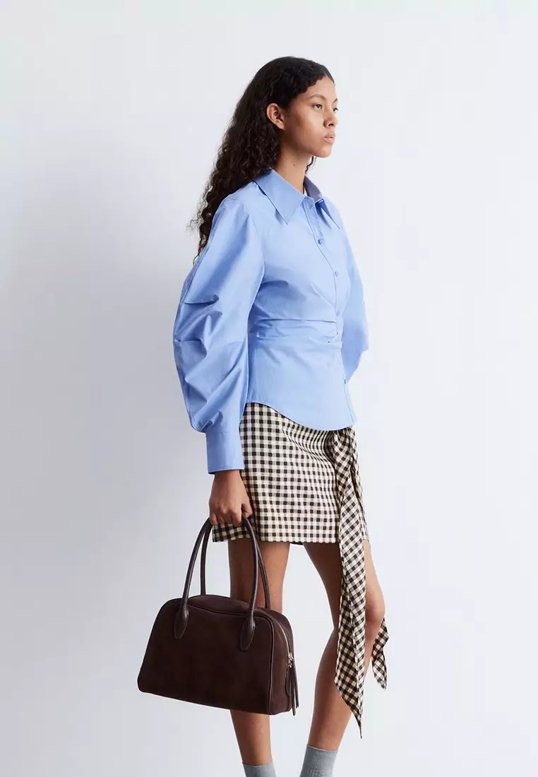 Asymmetrical Cotton Shirt