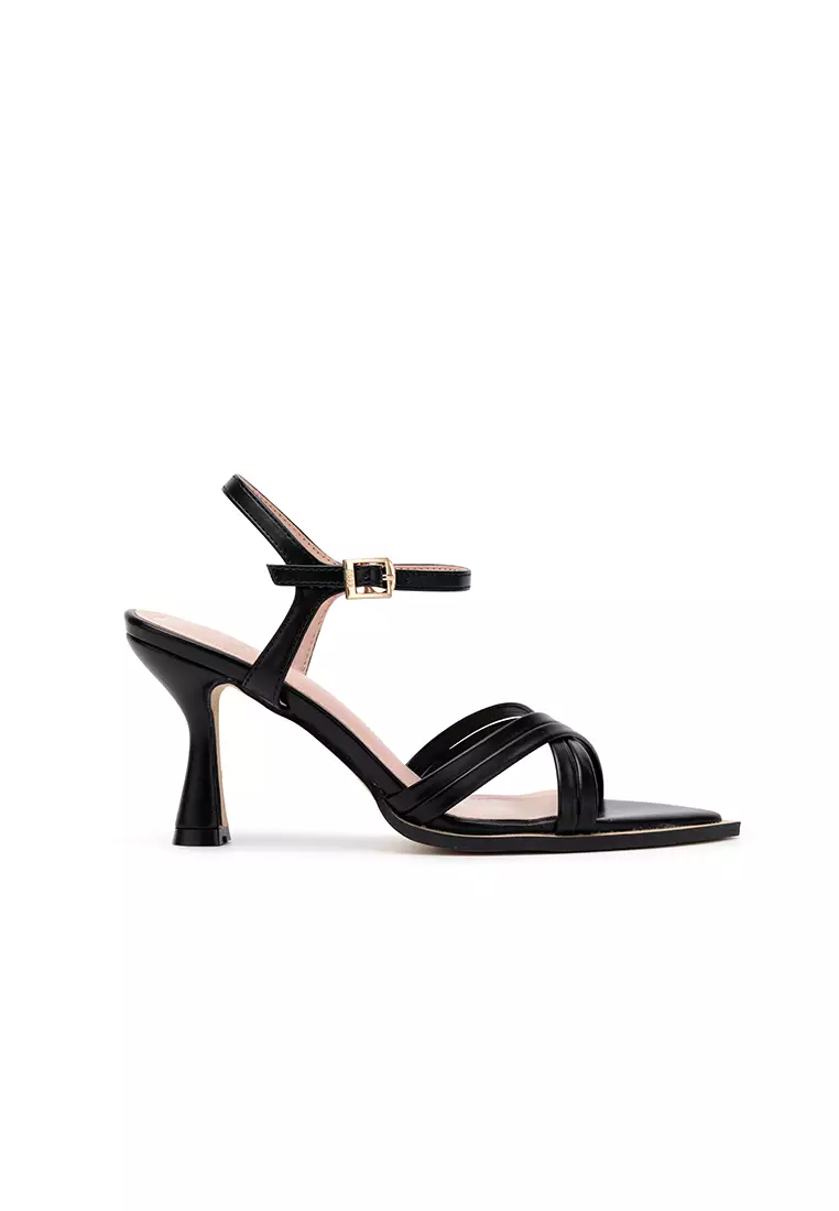 Discount on Nose  shoes - SKU: Strappy Pointy Toe Heel Sandal