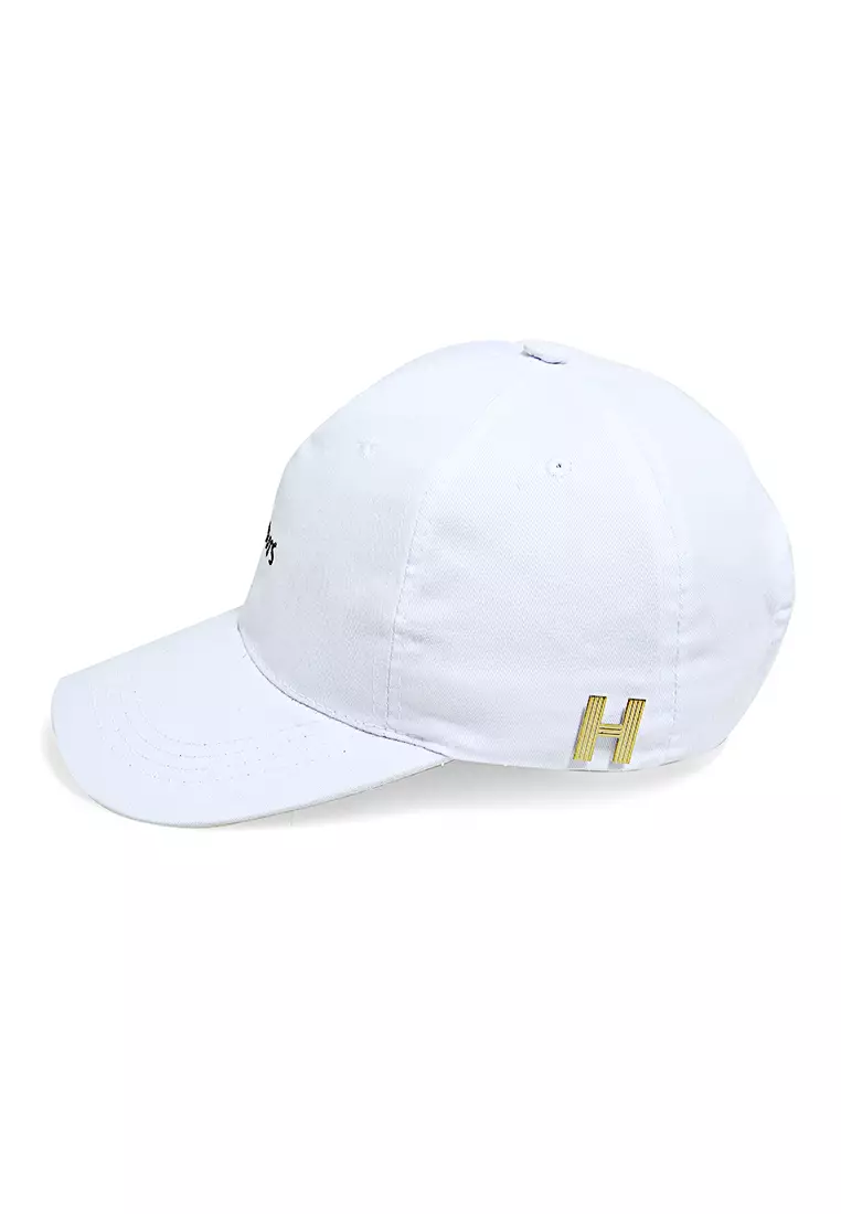 Drsh Topi Baseball Aksesoris Fashion Pria Wanita Bordir YOURS Resizable Strap Material Dril ORIGINAL - White