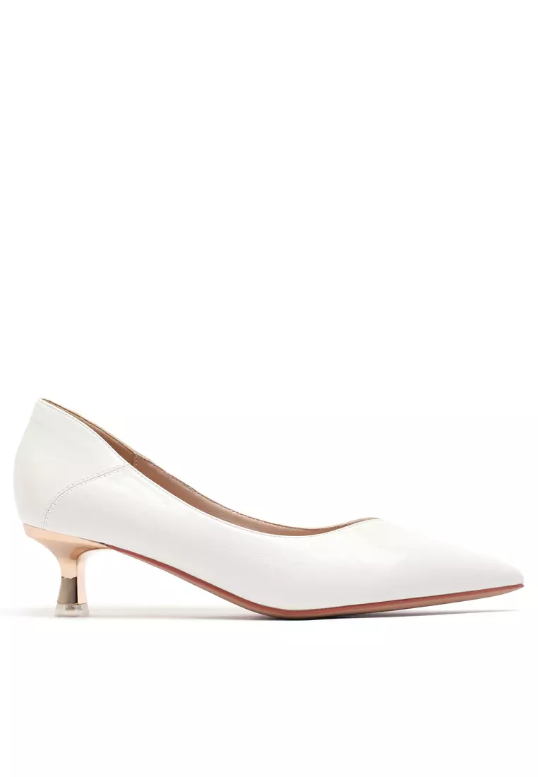 Discount on Twenty Eight Shoes  shoes - SKU: 5CM Pointy Synthetic Leather Pumps 2046-5