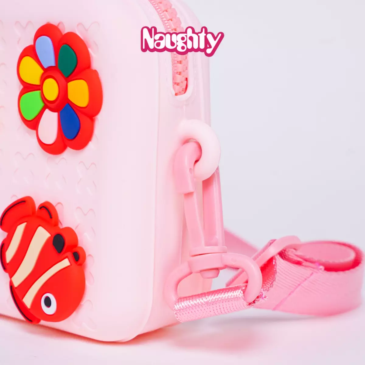 Tas Selempang Anak Sling Bag Jelly April A923 210604 Naughty Accessories - Warna PINK