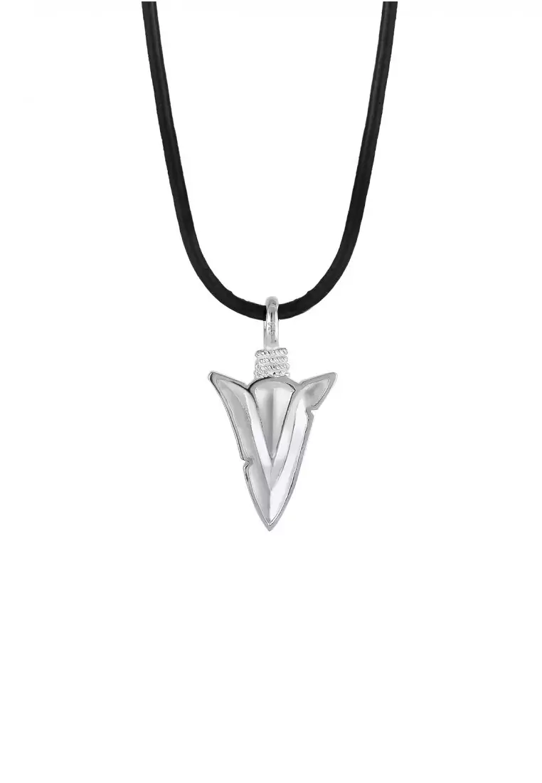 Perhiasan Pria Perak Asli - Silver Kalung Arrow