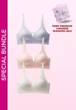 White, Blue, Pink