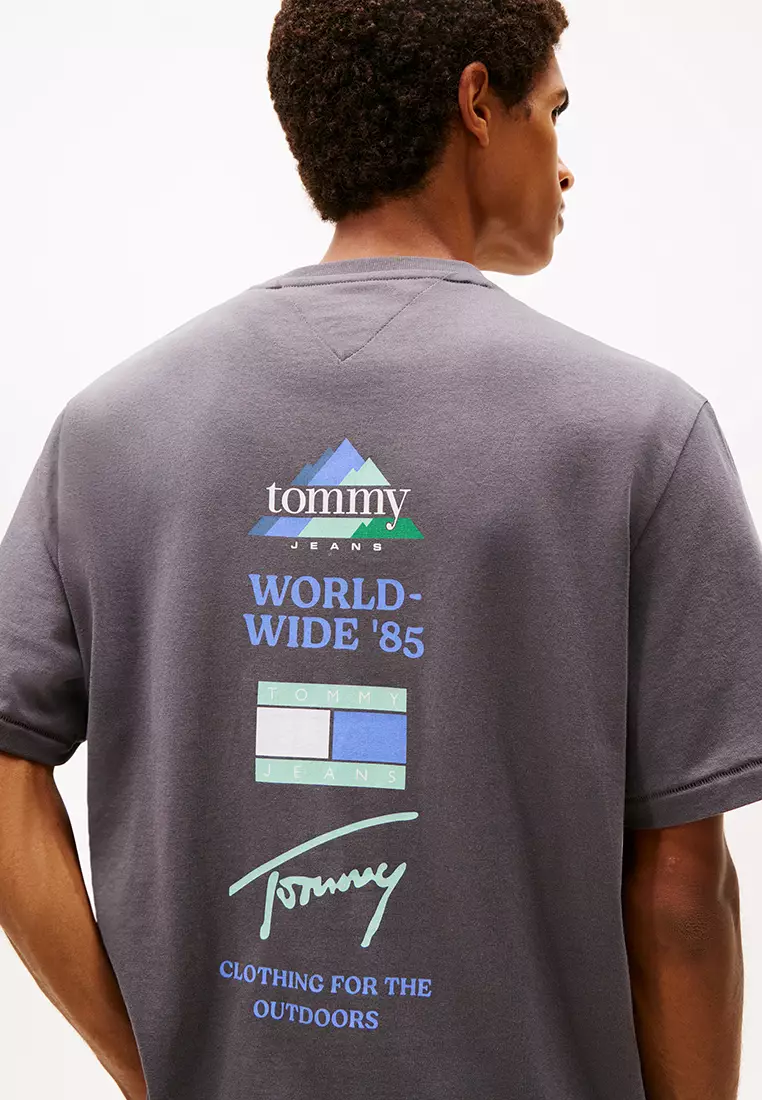 90s Peaks Backprint Tee - Tommy Jeans