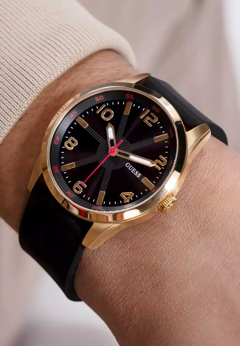 GUESS Gents Watch MONTE  BLACK - GW0805G2