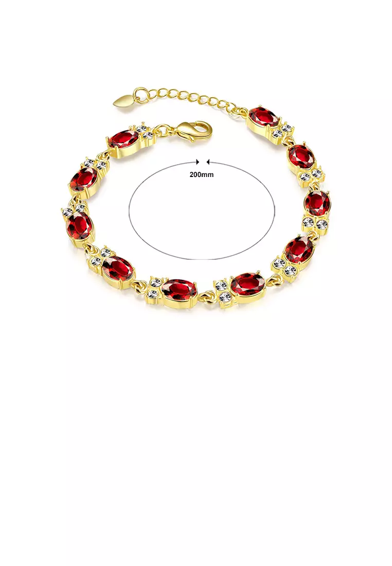 Red and shop yellow bracelet