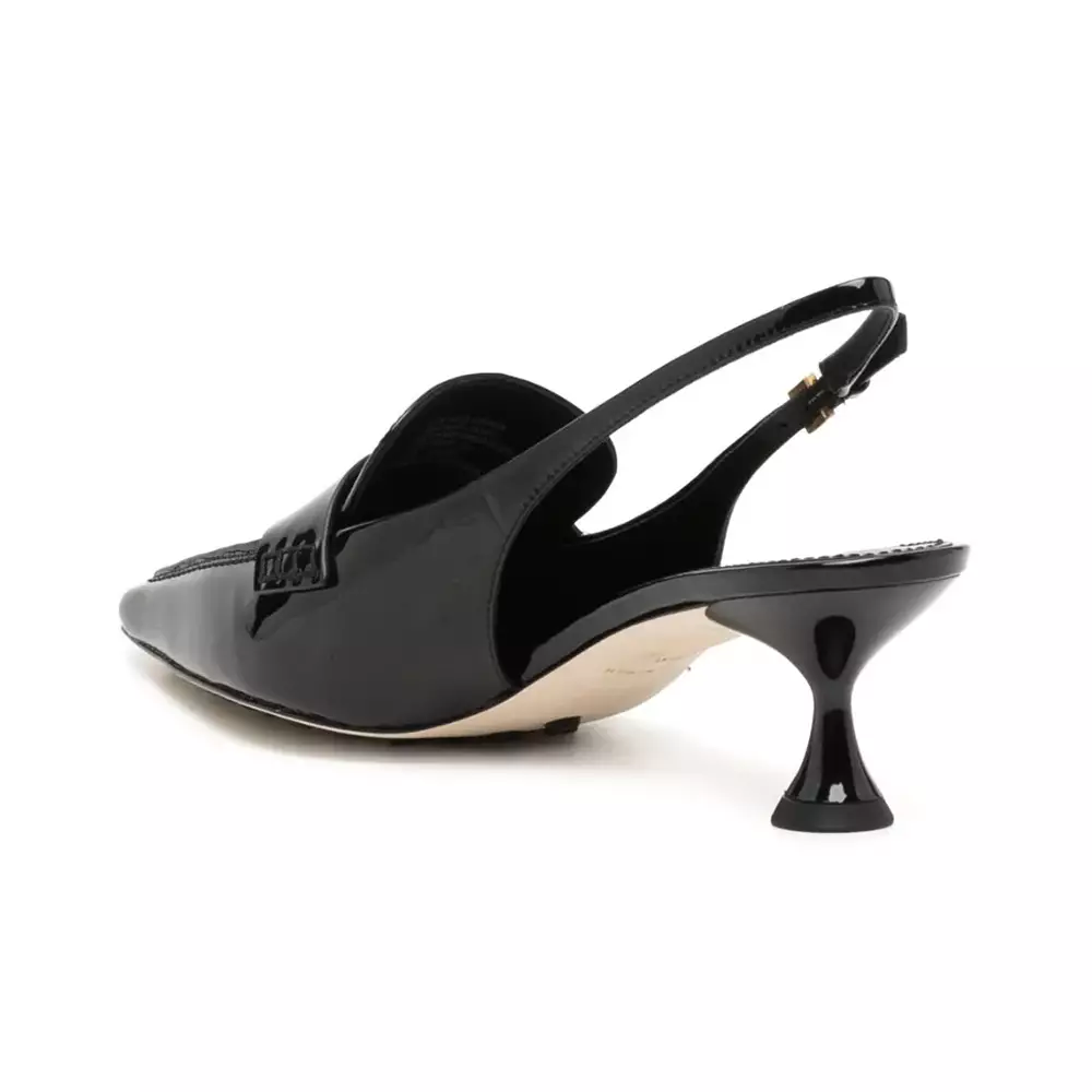 Jual Tory Burch Tory Burch Delicate Logo Slingback Heels 55 Perfect Black  Original 2023 | Zalora Indonesia ®