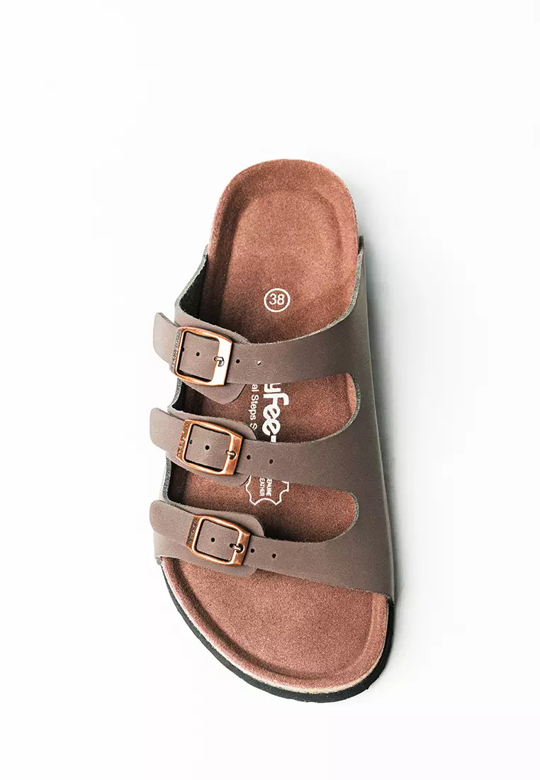 Sandal MyFeet F3 Fm-Dark Brown