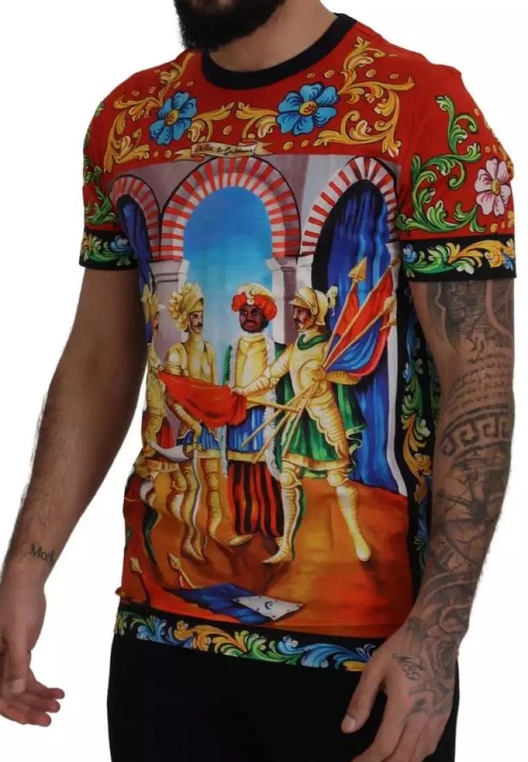 Buy Dolce Gabbana Dolce Gabbana Majolica Soldier Cotton Mens