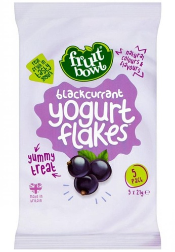 Fruit Bowl Fruit Bowl Yogurt Flakes- Blackcurrant, 5 x 21g E4A71ESE73AC60GS_1