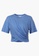 URBAN REVIVO blue Slim Drape T-Shirt 0EDA7AA9C4CF83GS_5