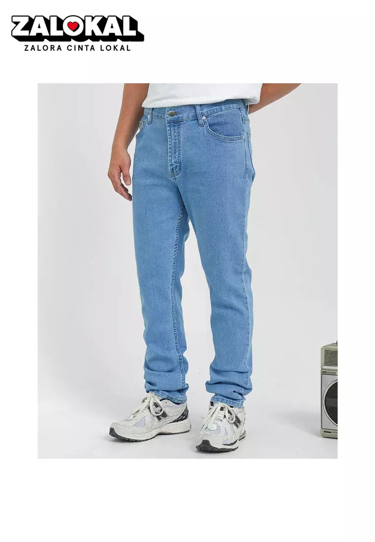 KASEP TOBY JEANS (3 warna) Bottom - SKYBLUE