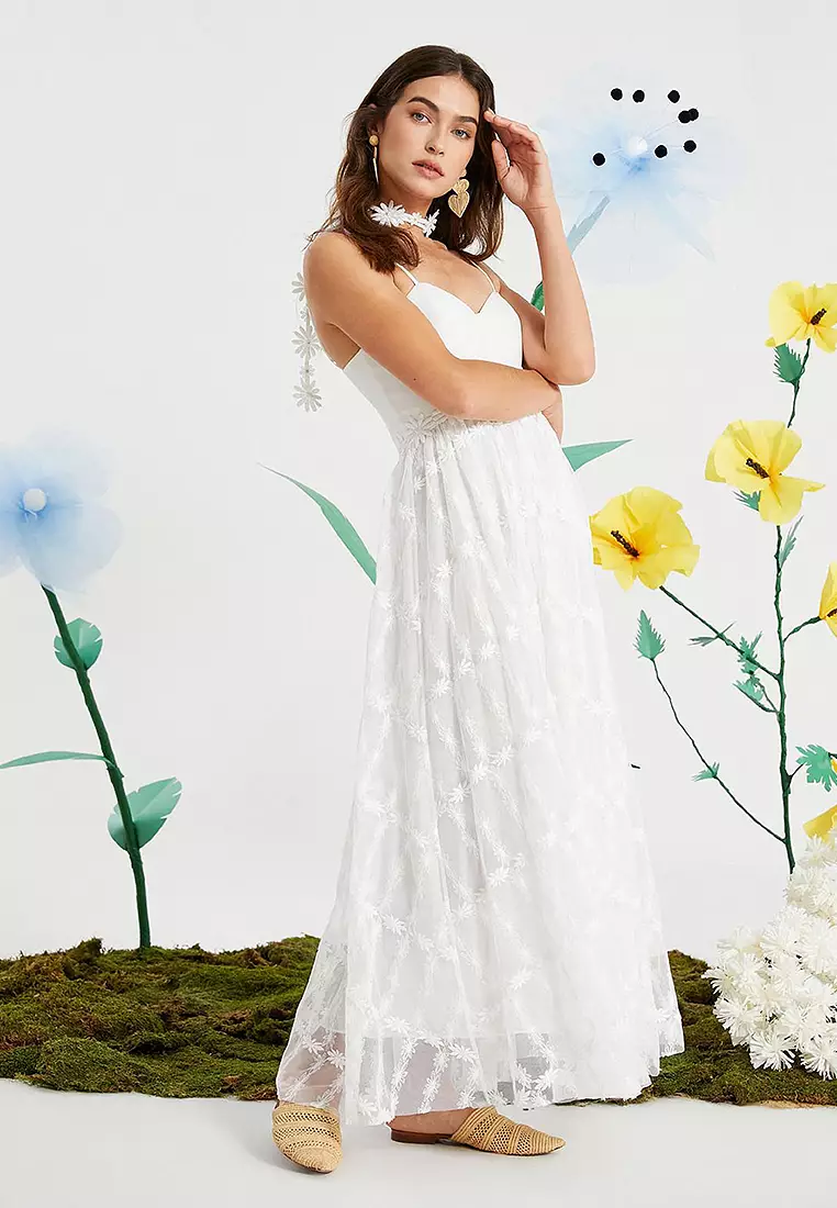 Daisy Tulle Maxi Dress