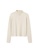 Mango white Zip Knit Sweater 4B95AAAC292900GS_5