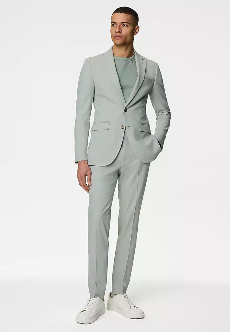 Slim Fit Stretch Suit Jacket