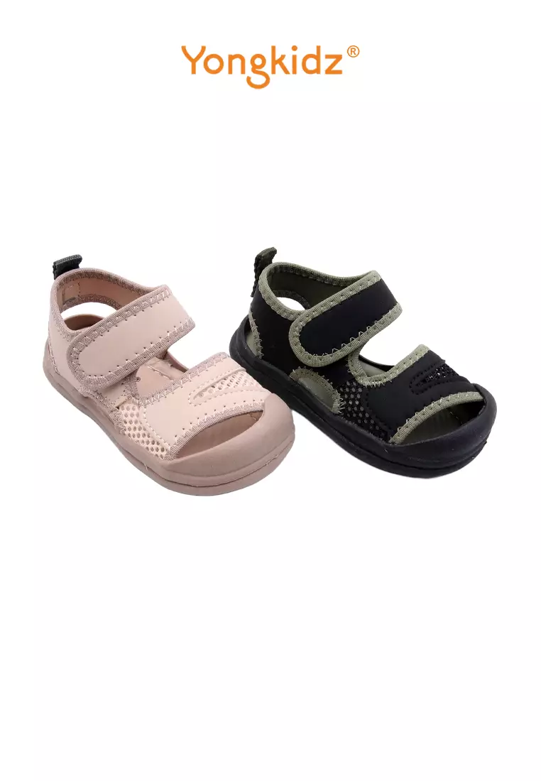 YONGKIDZ MALIK SANDAL ANAK LAKI-LAKI OL-CS4311-26 HITAM