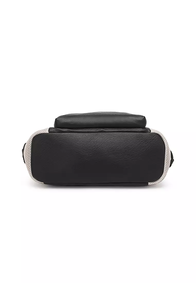Women's Top Handle Bag / Sling Bag / Crossbody Bag (Tas Selempang / Tas Tangan) - Hitam