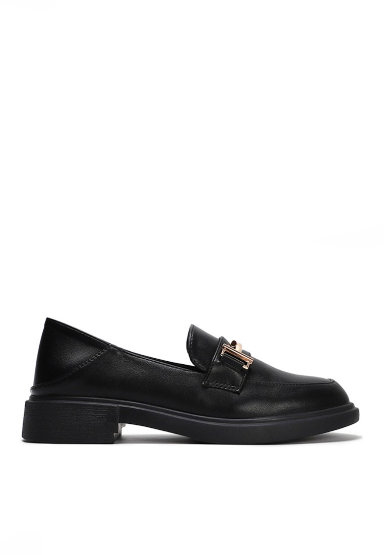 VANSA Simple Buckles Loafers VSW-F3335