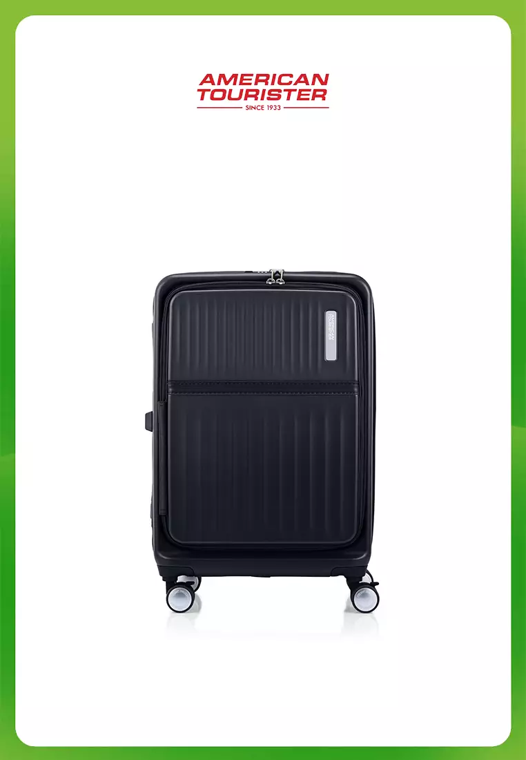 American Tourister Koper Hardcase Tranto Spinner Medium 25 Inch EXP TSA BO - Black