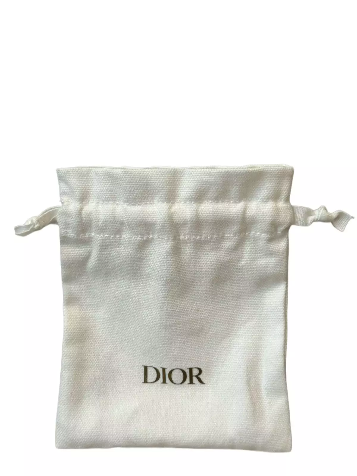 Dior Makeup Pouch Serut Mini - White