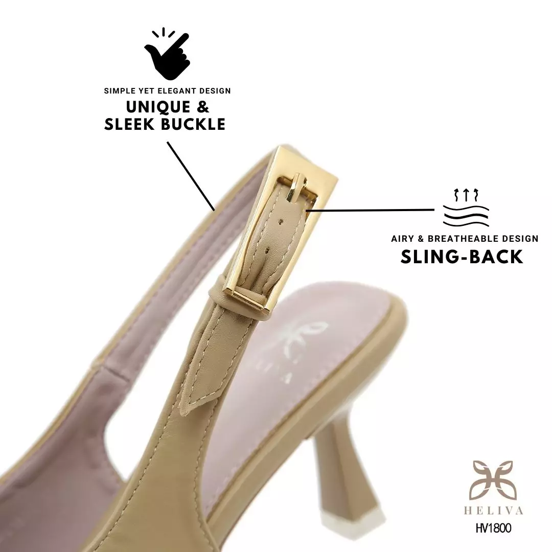 Heliva Paula Women High Heels Sling Back Sol 7cm