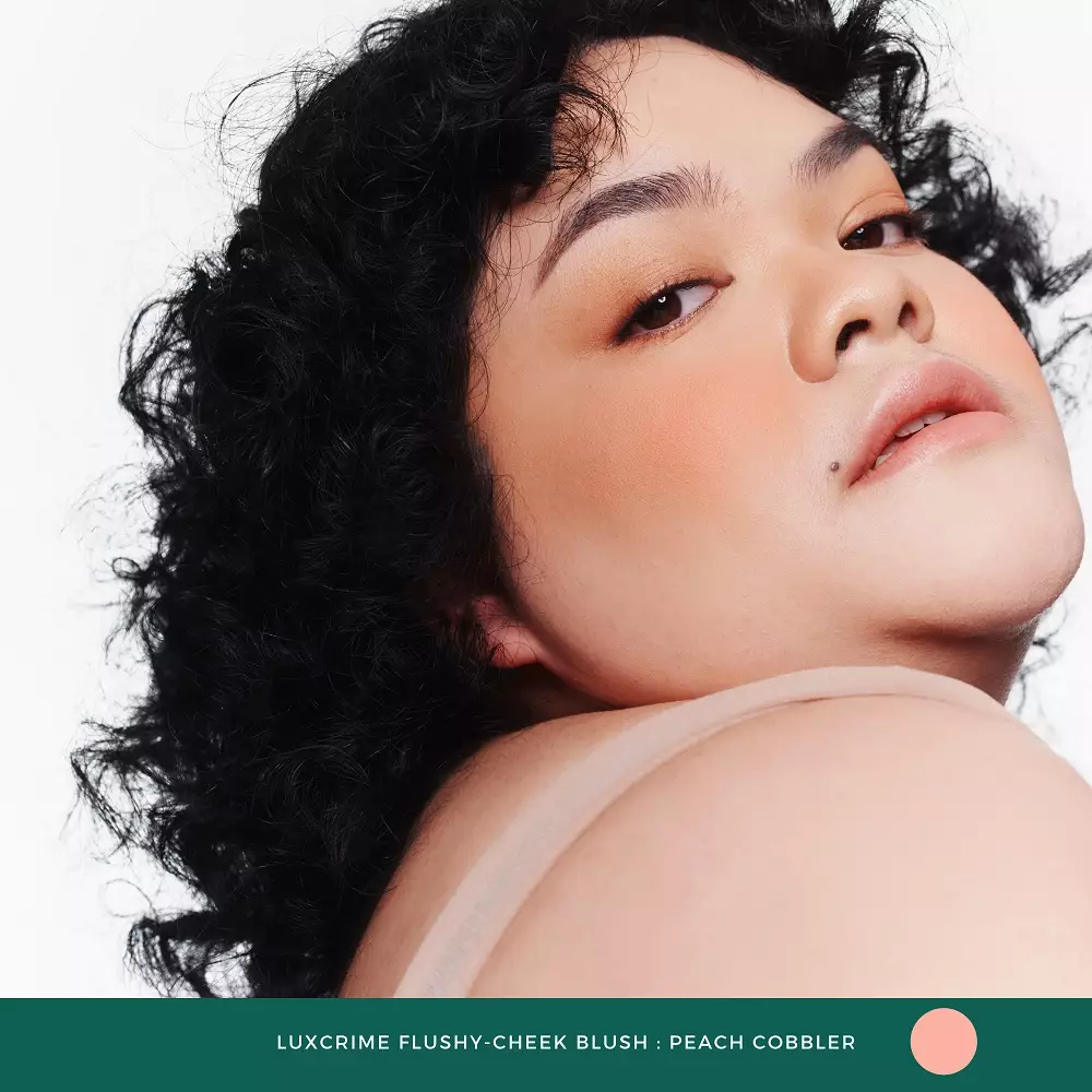 Luxcrime Flushy-Cheek Blush Peach Cobbler