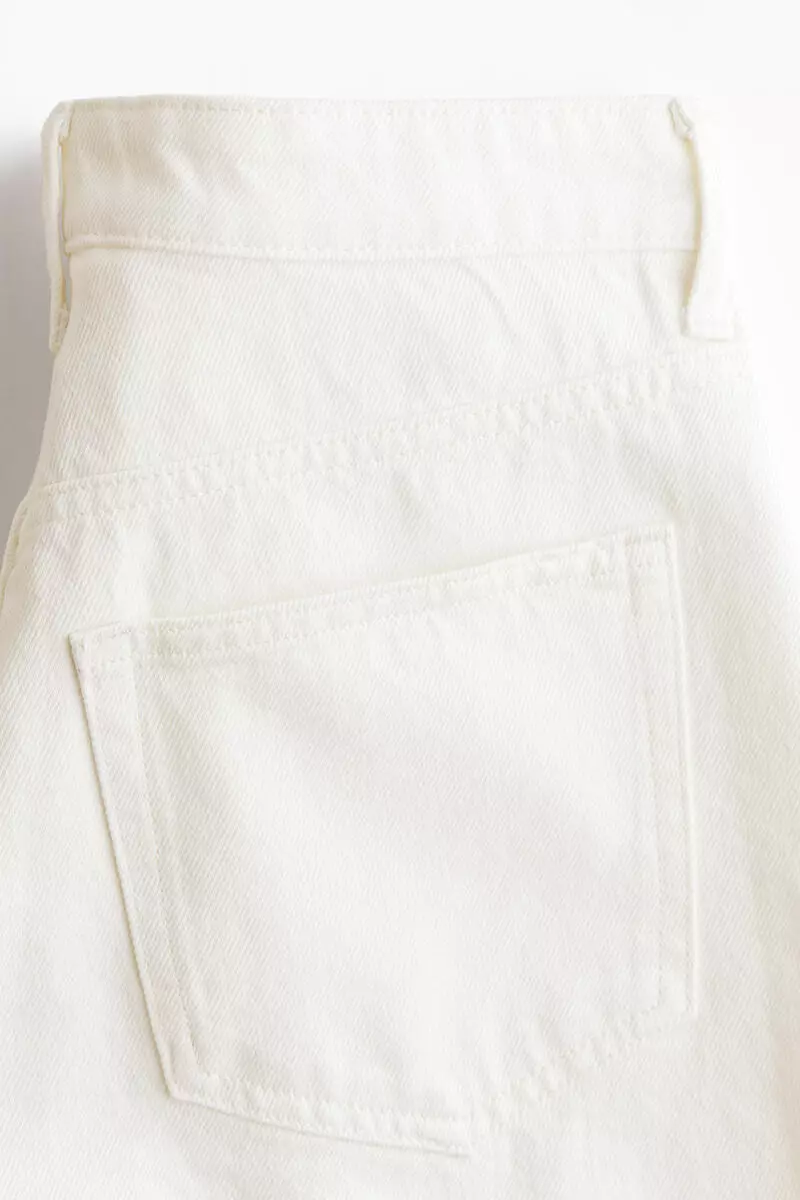 Denim Bermuda shorts