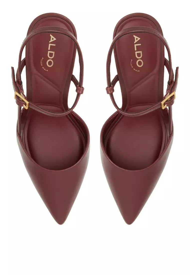 Aldo burgundy heels on sale