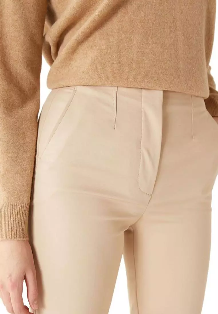 Marks and spencer hot sale khaki trousers