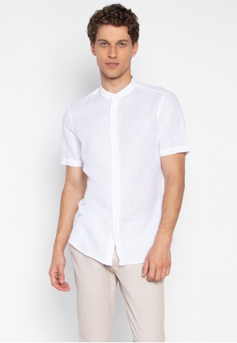 Shop Marks Spencer M S Collection Grandad Collar Shirt Online On Zalora Philippines