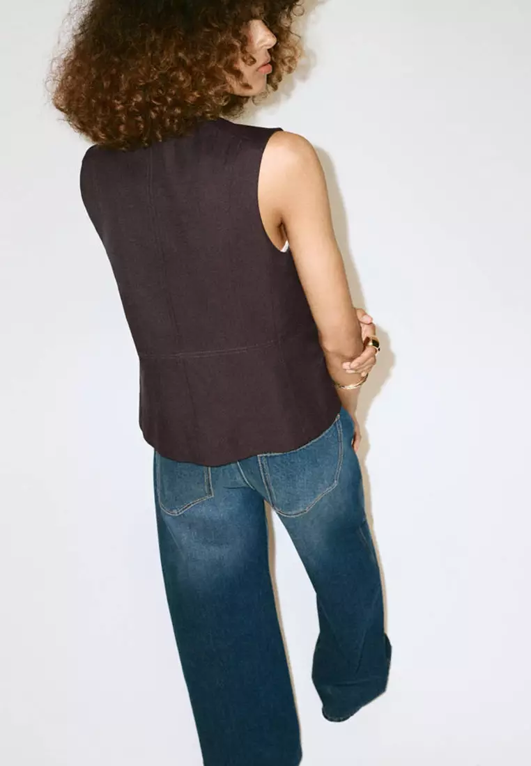 Buttoned Gilet