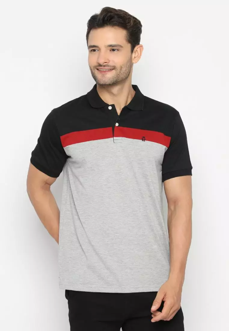 MATSUDA Kaos Polo Shirt Pria Kerah Fuji
