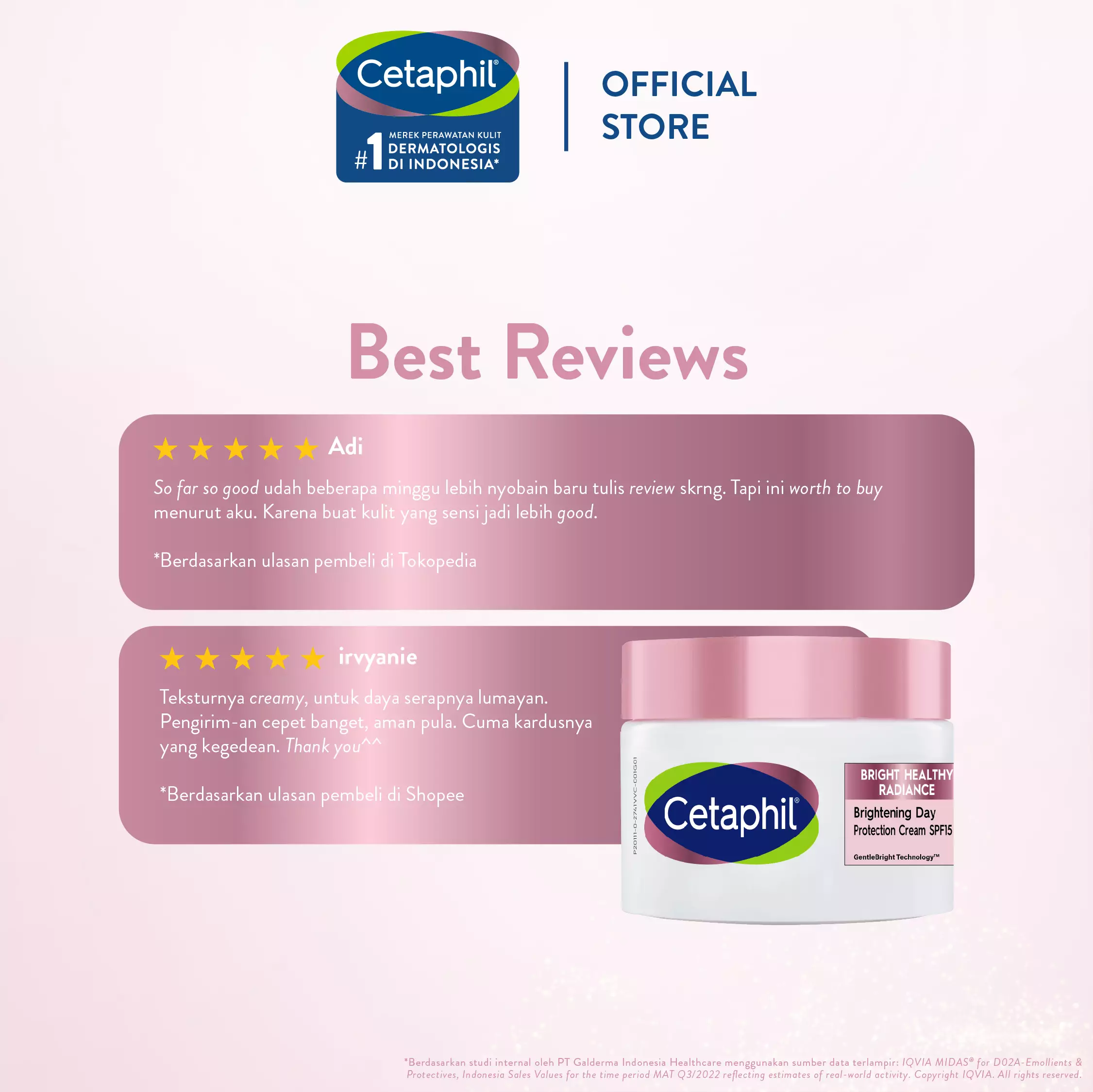 Cetaphil Bright Healthy Radiance Day Protection Cream SPF15 50g