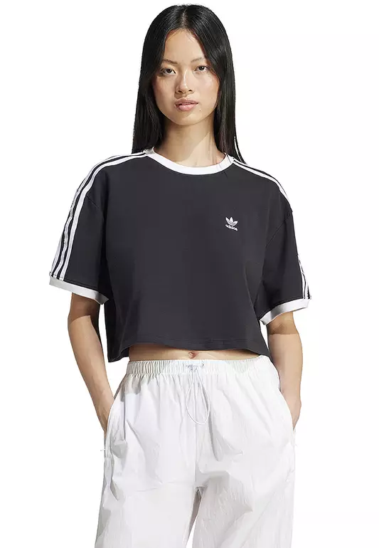 Adicolor 3-Stripes Loose Crop Tee